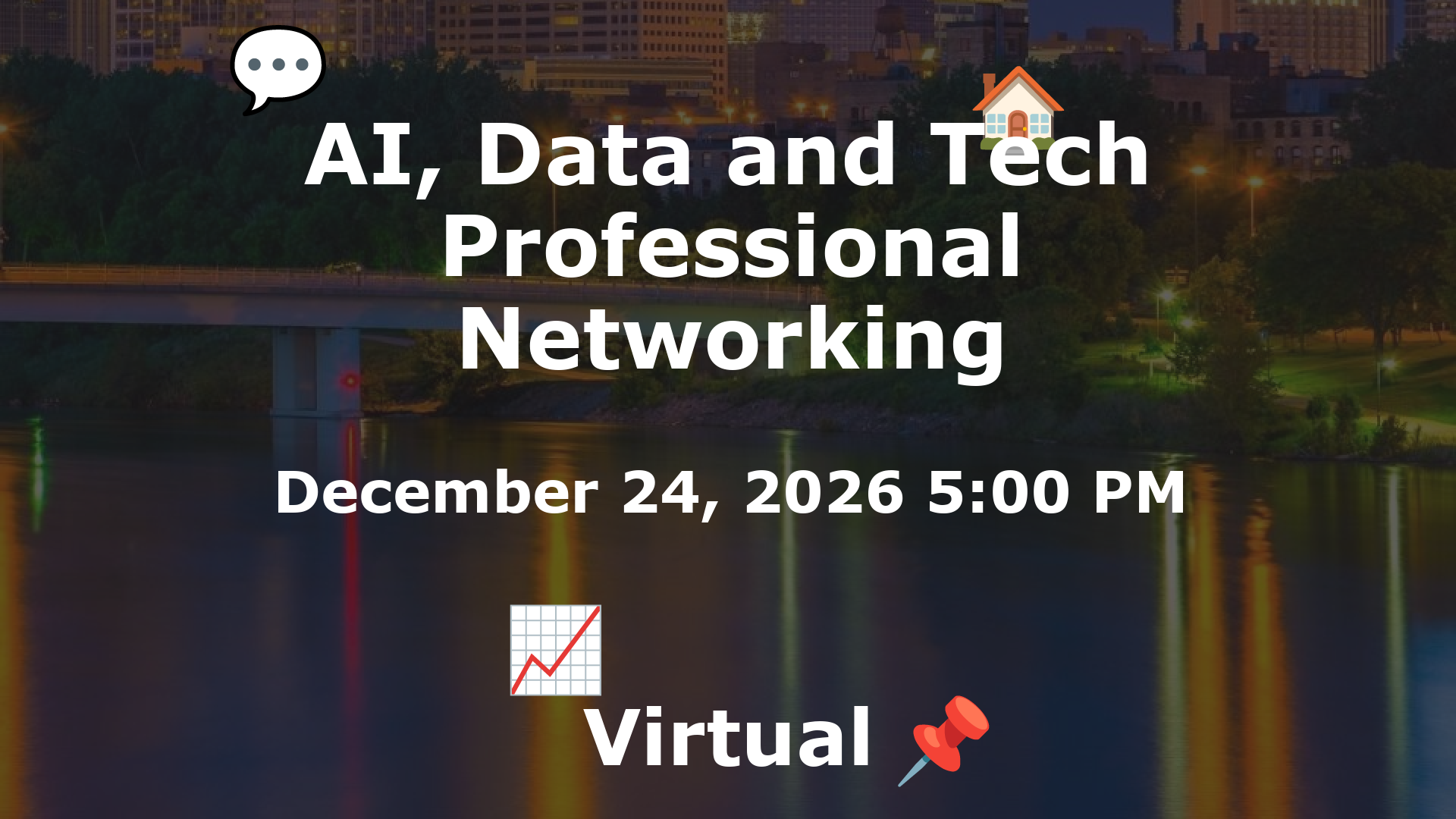AI, Data and Tech Professional Networking event image